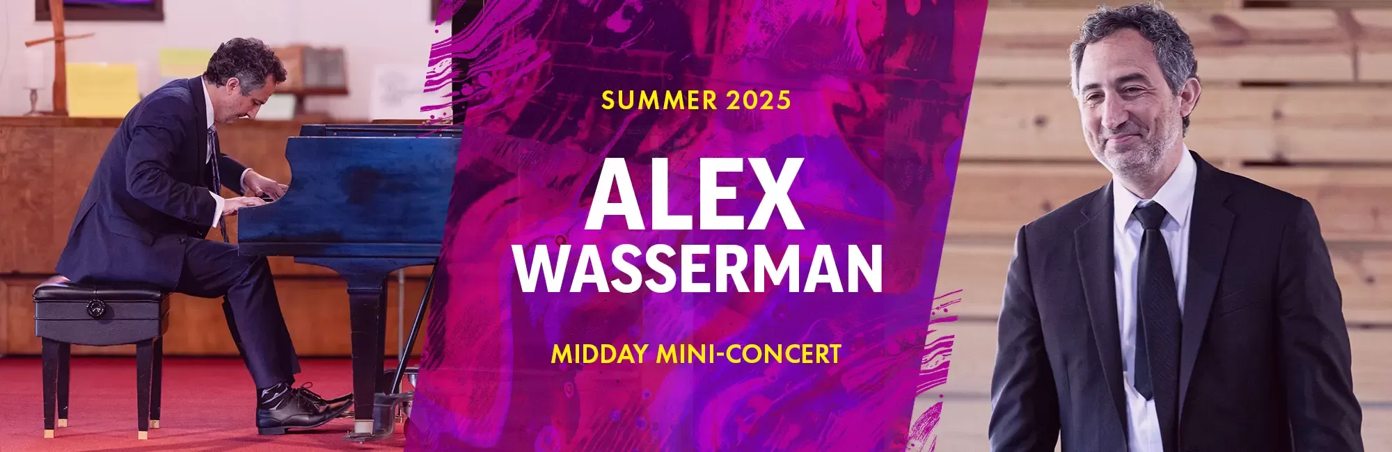 Midday Mini-Concert: Alex Wasserman Piano Recital