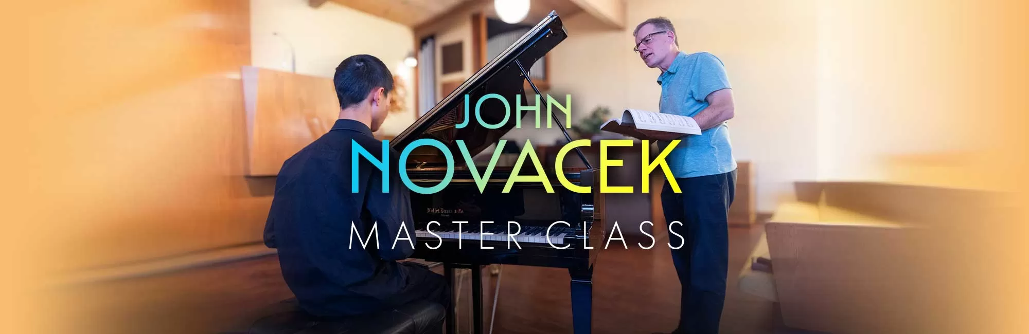 Piano Master Class with John Novacek