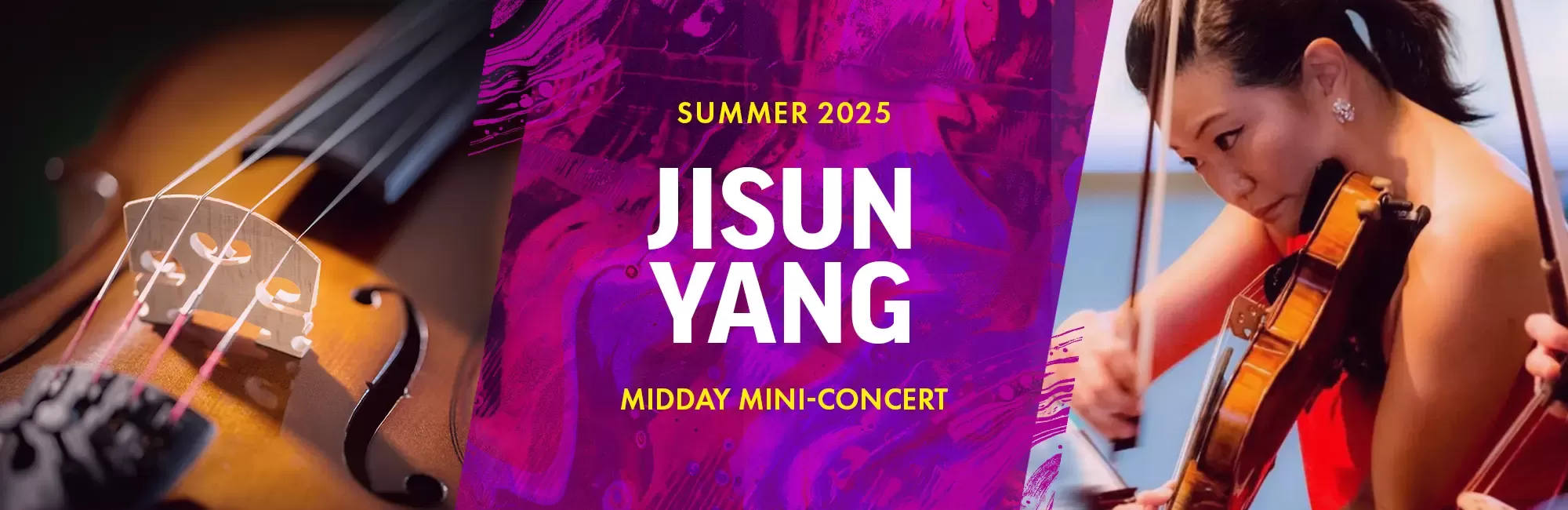 Midday Mini-Concert: Jisun Yang Violin Recital