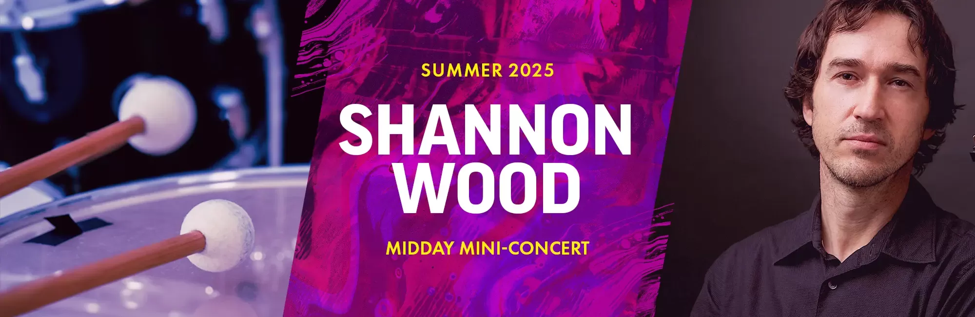 Midday Mini-Concert: Shannon Wood Percussion Recital