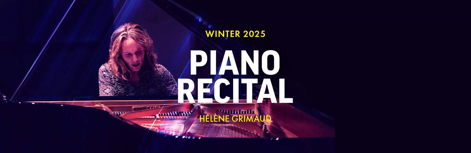 Hélène Grimaud Piano Recital