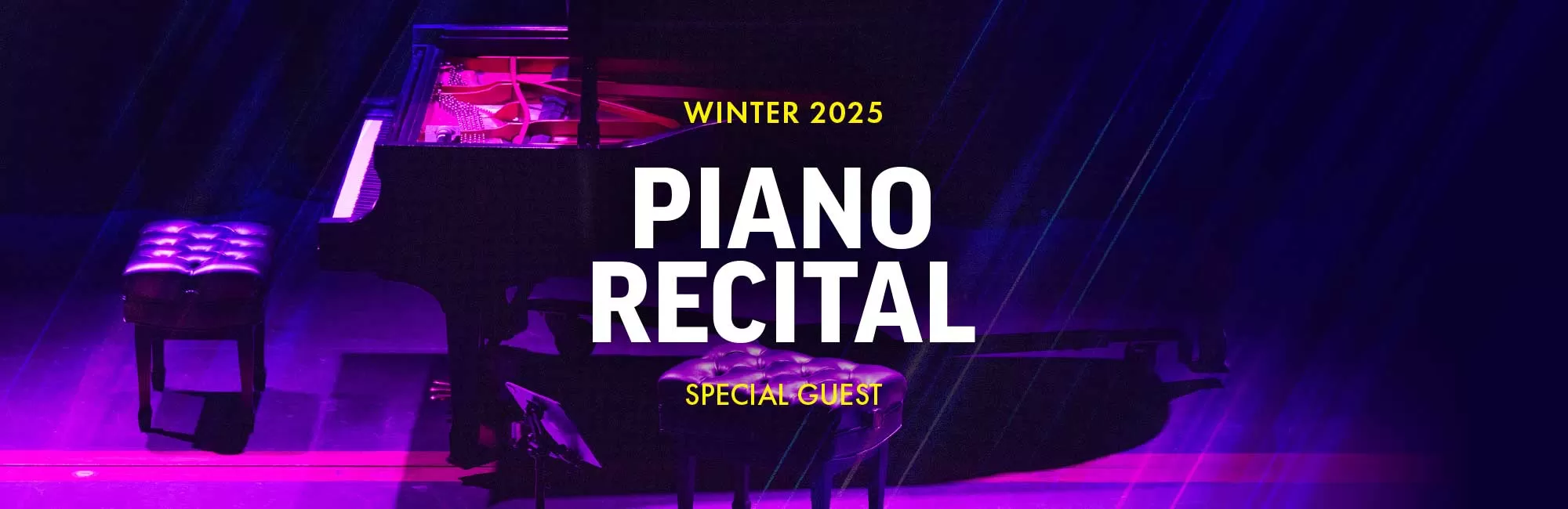 Special Guest: Piano Recital